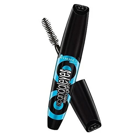 Rimmel London Retro Glam Mascara 001 Black Waterproof NEW - Picture 4 of 5